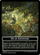 On an Adventure Emblem [Wilds of Eldraine Tokens]