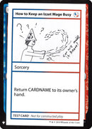 How to Keep an Izzet Mage Busy [Mystery Booster Playtest Cards]