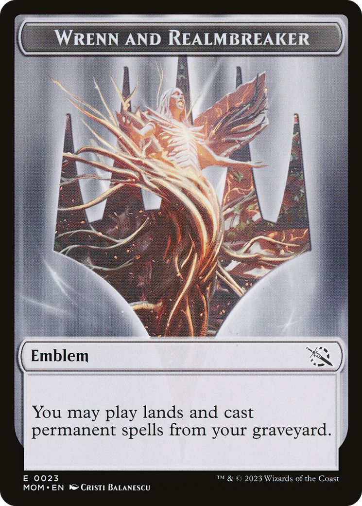 wrenn mtg cards and Six (2X2) (296) / Foil Put any number of land cards from your hand onto the battlefield tapped.3 Wrenn and Six Proxy |