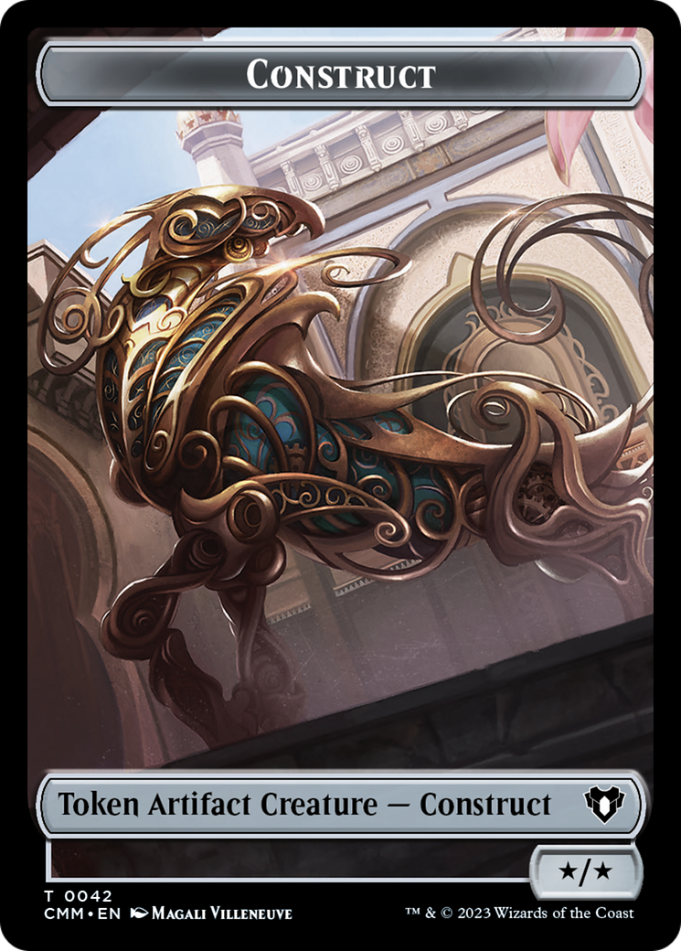 Eldrazi Spawn // Construct (0042) Double-Sided Token [Commander Master Eldrazi Spawn // Construct (0042) Double-Sided Token [Commander Master