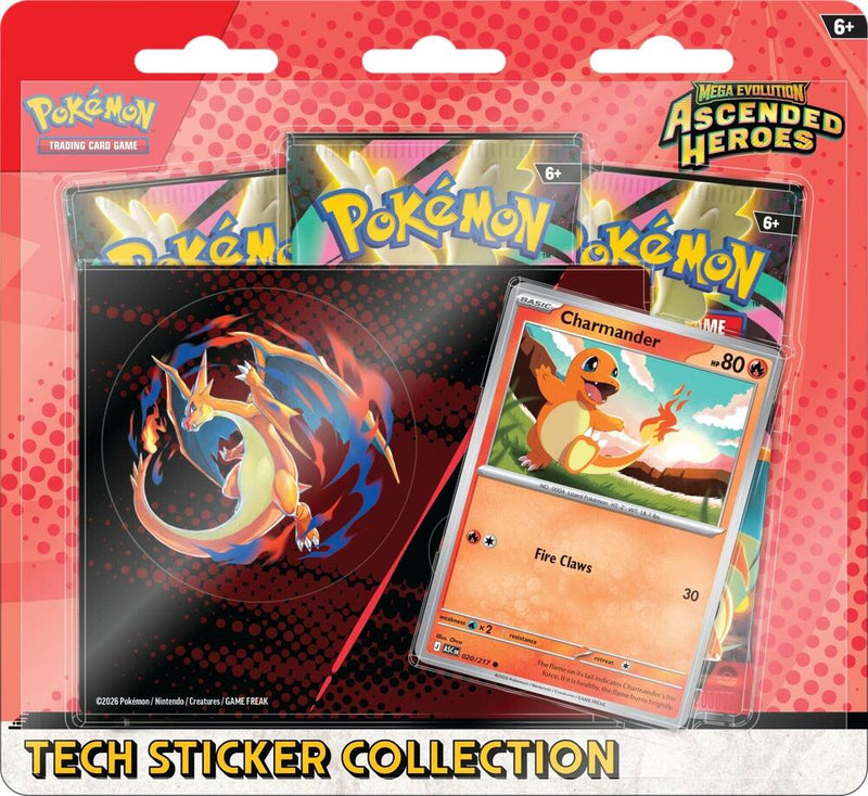 Ascended Heroes Tech Sticker Collection - Mega Evolution