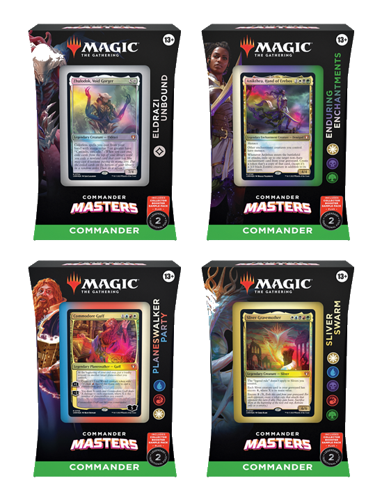 Commander Masters CMM Commander Decks