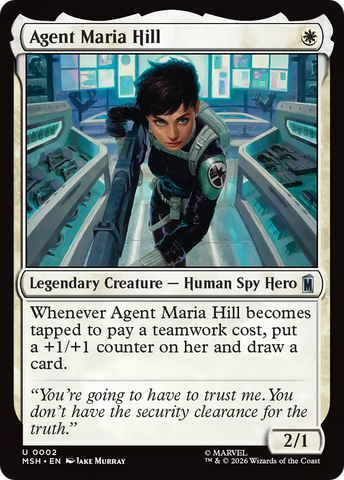 Agent Maria Hill [Marvel Super Heroes]