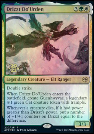 drizzt do'urden mtg card Drizzt Do'Urden [Dungeons & Dragons: Adventures in the Forgotten Realm
