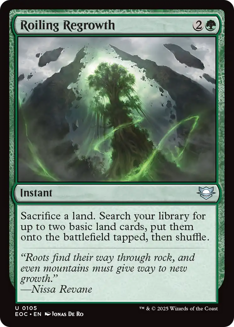 Roiling Regrowth [Edge of Eternities Commander]