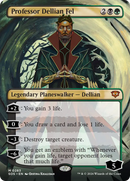 Professor Dellian Fel (Borderless) [Secrets of Strixhaven]