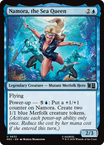 Namora, the Sea Queen [Marvel Super Heroes Commander]