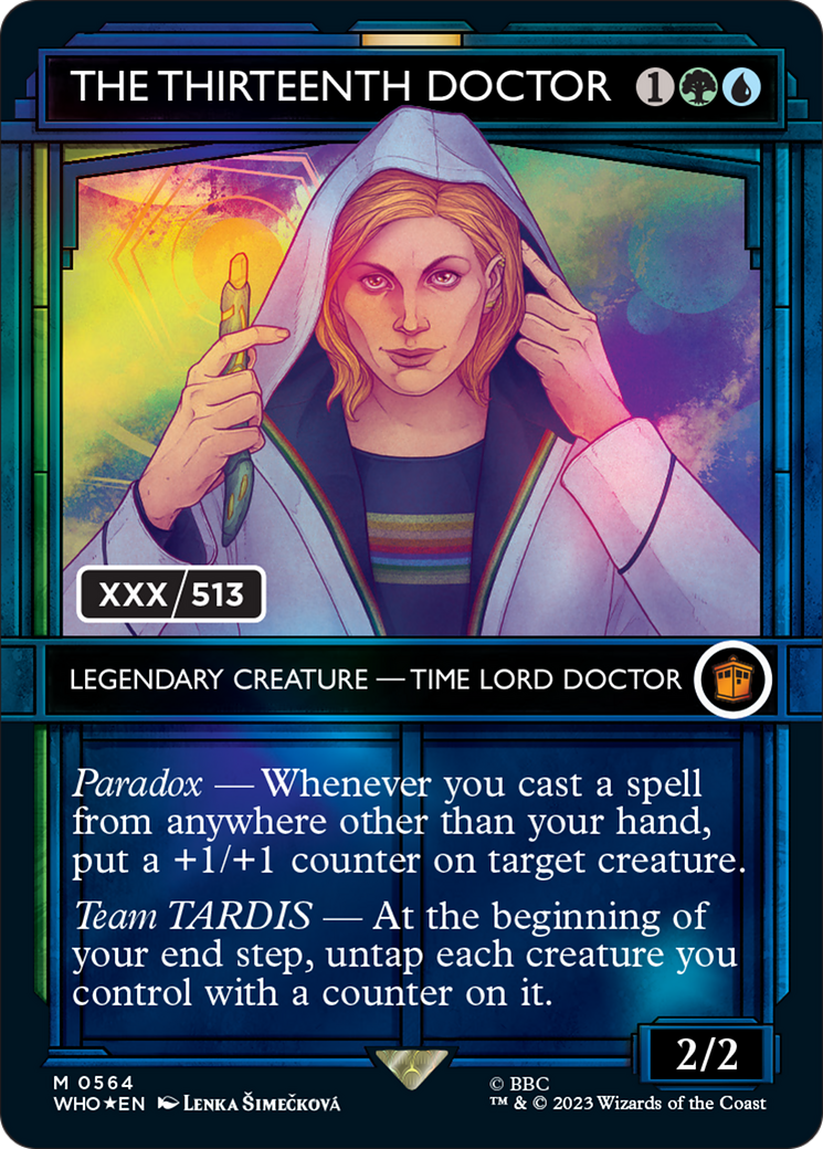 mtg dr who serialized cards magic the gathering doctor who serialized
