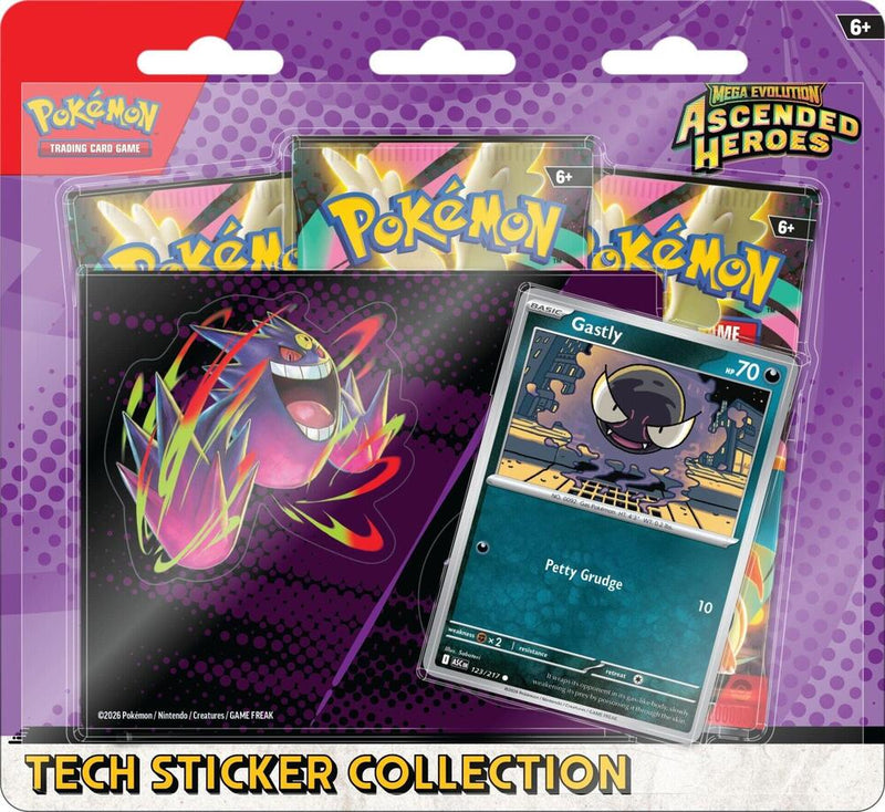 Ascended Heroes Tech Sticker Collection - Mega Evolution