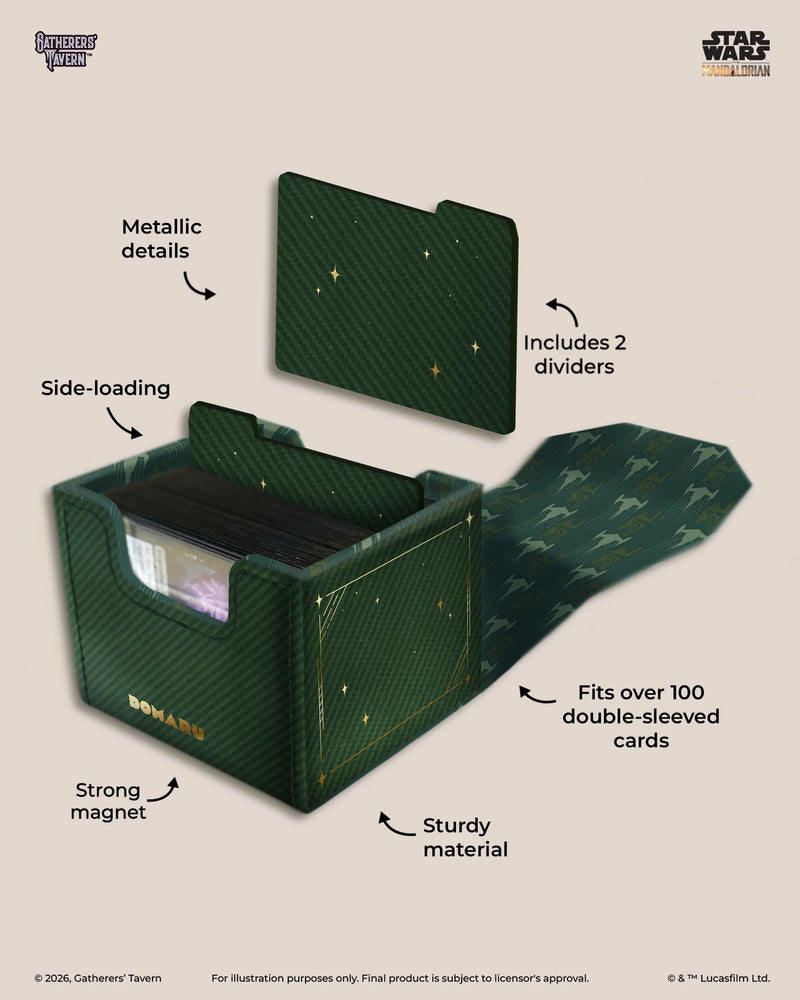 DOMARU Star Wars Mandalorian Deck Boxes