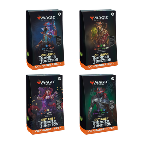 Outlaws of Thunder Junction OTJ Commander Decks
