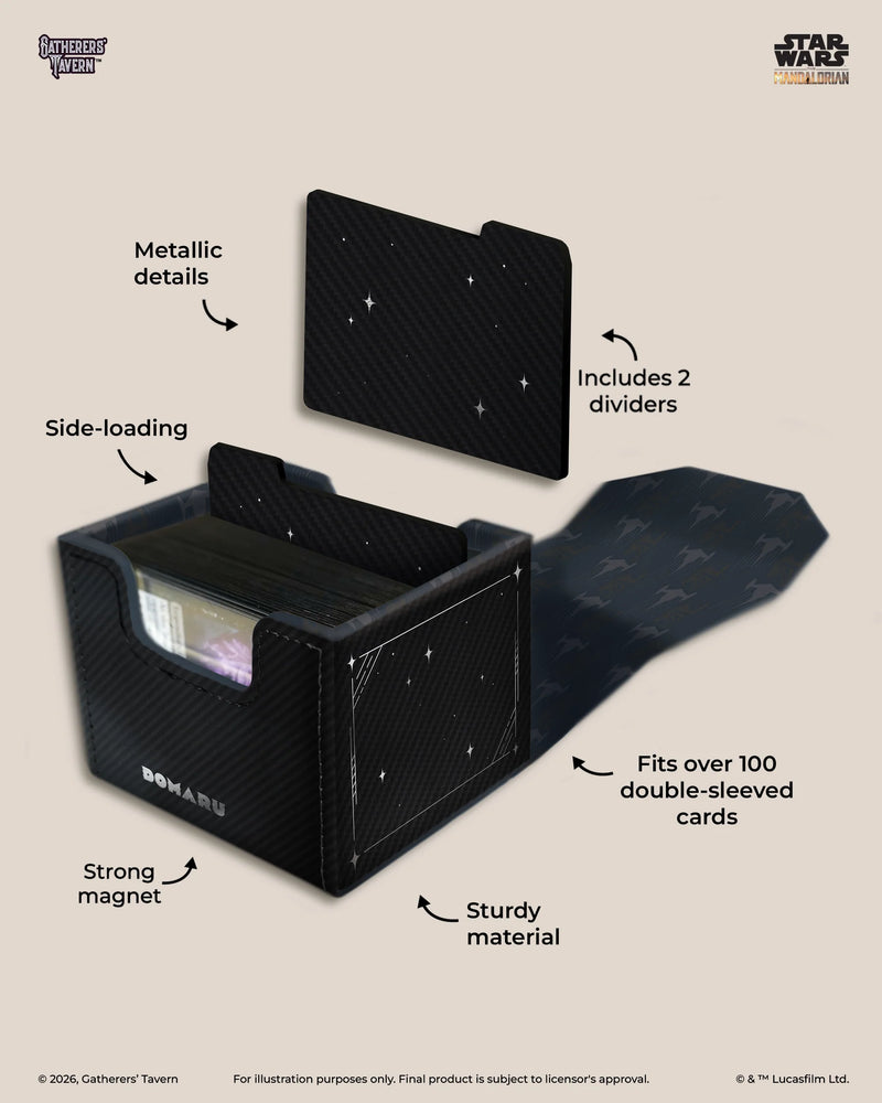 DOMARU Star Wars Mandalorian Deck Boxes