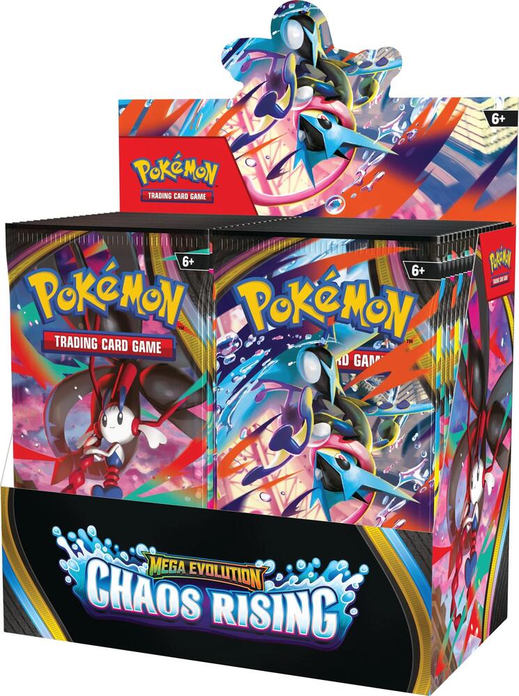 Chaos Rising Booster Box - Mega Evolution