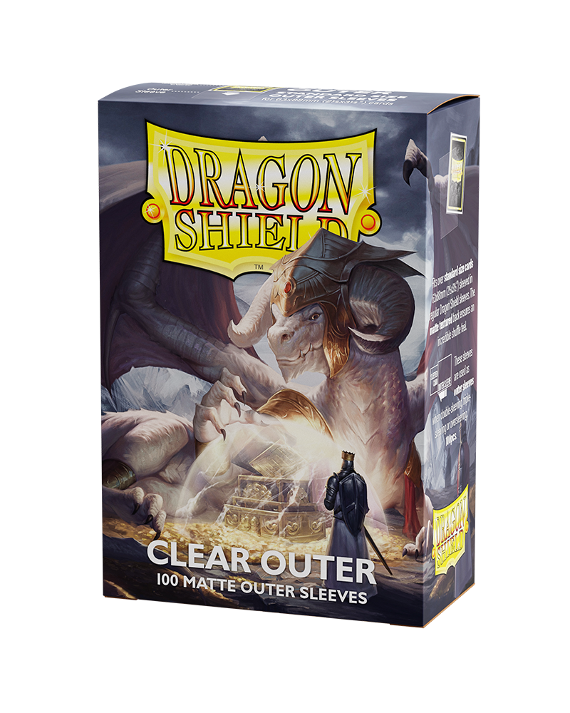 Dragon Shield Outer Sleeves - Clear Matte