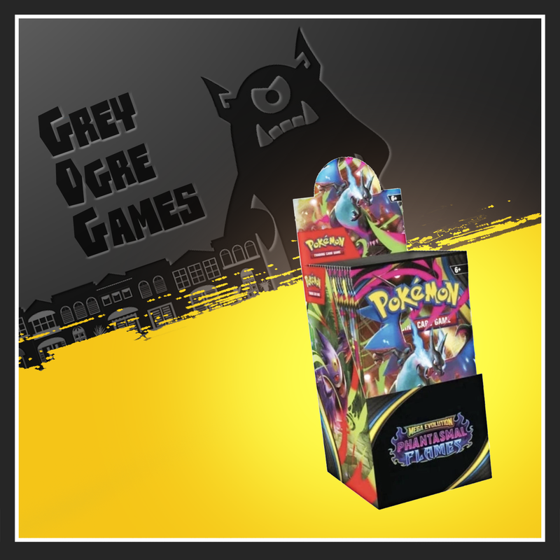 Phantasmal Flames Half Booster Box - Mega Evolution Phantasmal Flames Half Booster Box - Mega Evolution