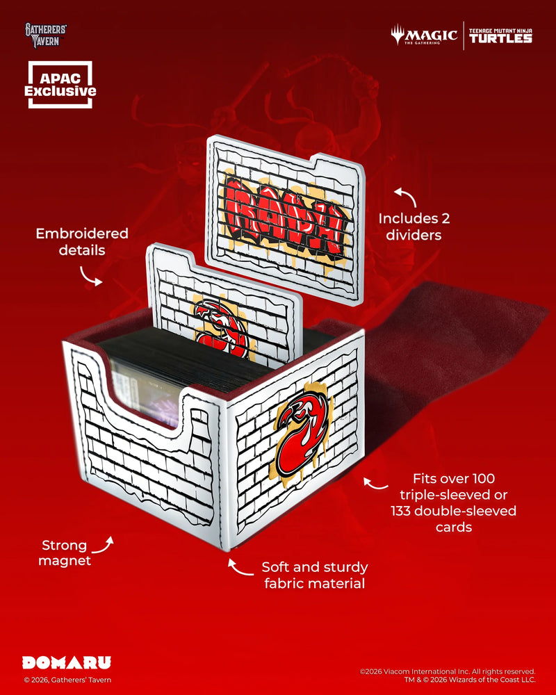 DOMARU Teenage Mutant Ninja Turtles Deck Box
