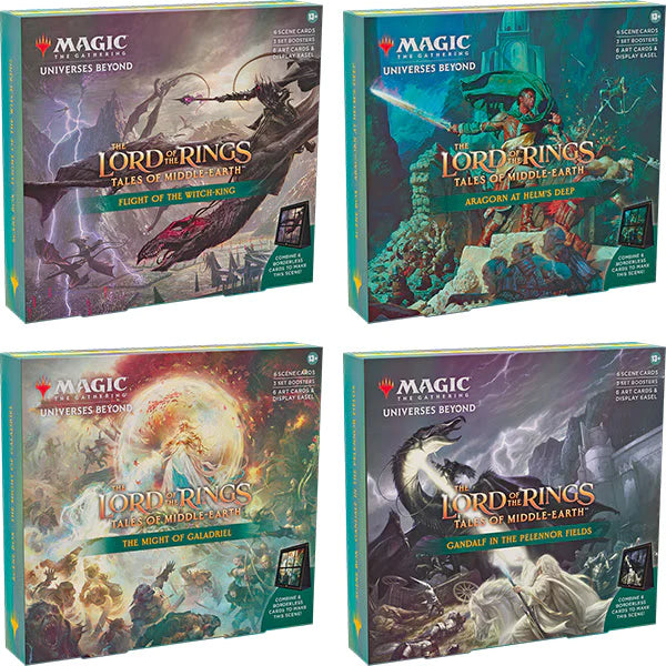 lotr holiday collector booster box The Lord of the Rings: Tales of Middle-Earth Holiday Release LTR Scene