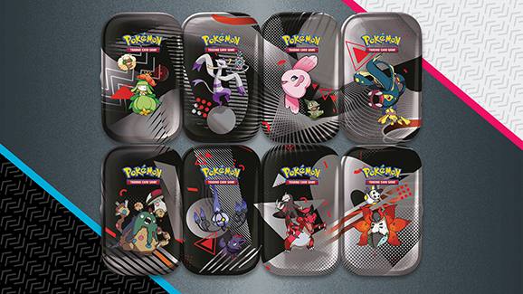 Unova Mini Tin Display - Scarlet & Violet
