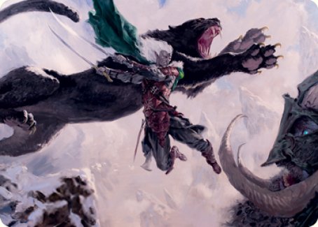 Drizzt Do'Urden Art Card [Dungeons & Dragons: Adventures in the Forgot Drizzt Do'Urden Art Card [Dungeons & Dragons: Adventures in the Forgot