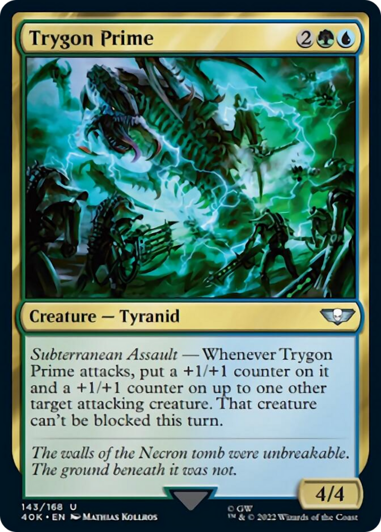 Trygon Prime (Surge Foil) [Warhammer 40,000]