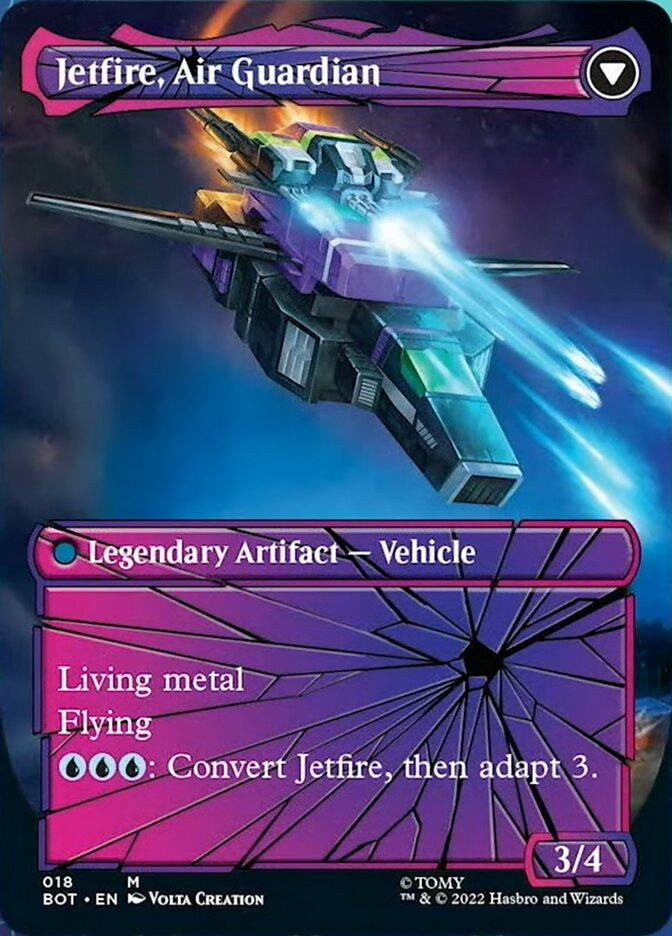 Jetfire, Ingenious Scientist // Jetfire, Air Guardian (Shattered Glass