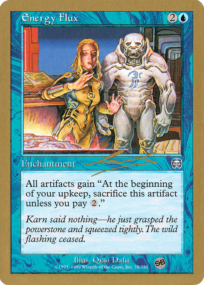 World Champ. Decks2000 【Nicolas Labarre】 Energy Flux (Nicolas Labarre) [World Championship Decks 2000]