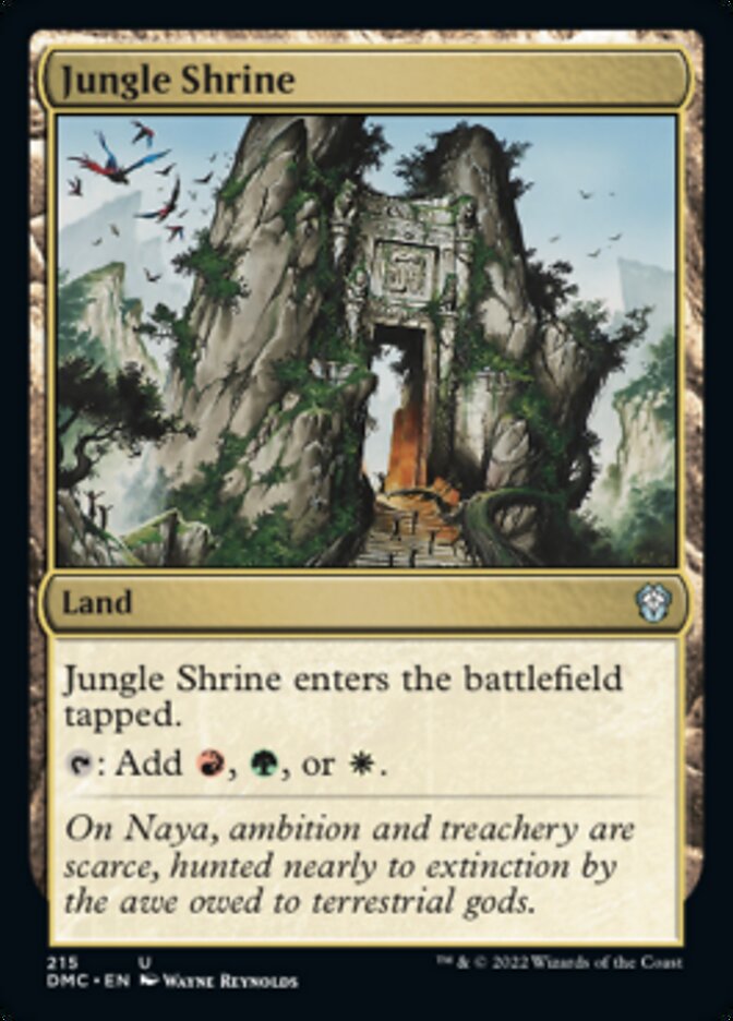 Jungle Shrine [Dominaria United Commander]