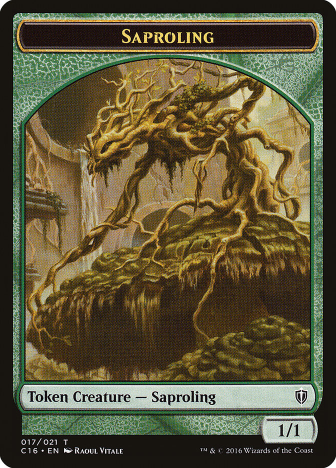 Saproling Token (017/021) [Commander 2016 Tokens]