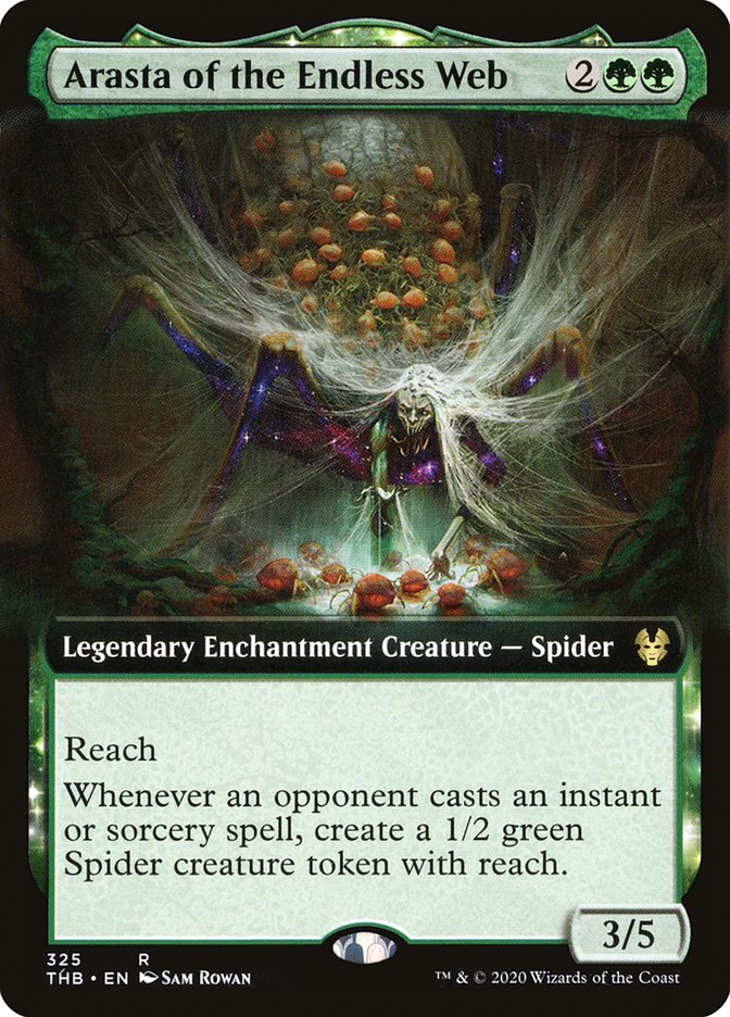 Arasta of the Endless Web (Extended Art) [Theros Beyond Death]