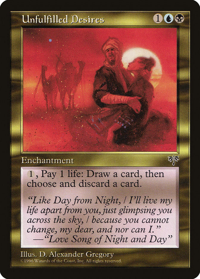 mtg love card Love Song of Night and Day | Dominaria United