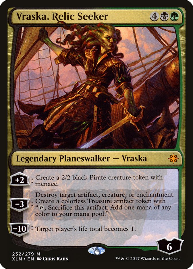 Vraska, Relic Seeker [Ixalan]