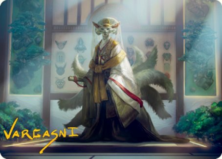 Light-Paws, Emperor's Voice Art Card (Gold-Stamped Signature