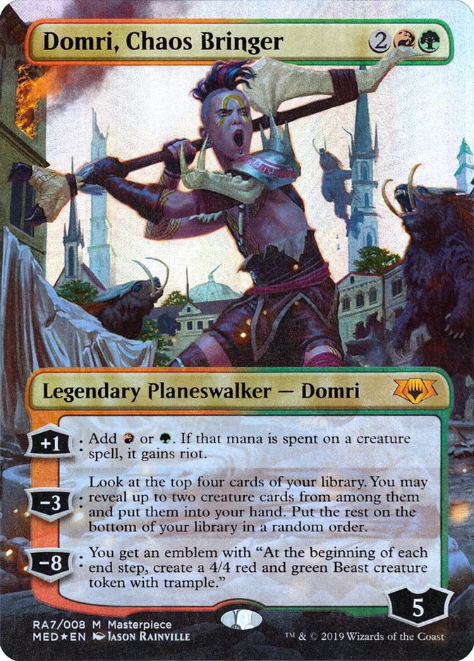 mtg bringer cards Domri, Chaos Bringer - MTG Ravnica Allegiance Review