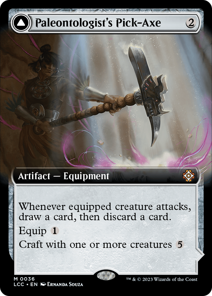 Paleontologist's Pick-Axe (Extended Art) [The Lost Caverns of Ixalan C