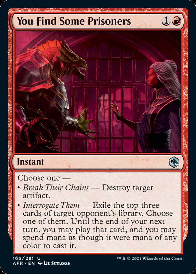 best cards forgotten realms mtg You Find Some Prisoners [Dungeons & Dragons: Adventures in the Forgott