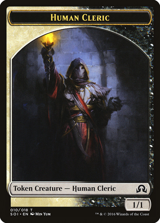 Human Cleric Token [Shadows over Innistrad Tokens]