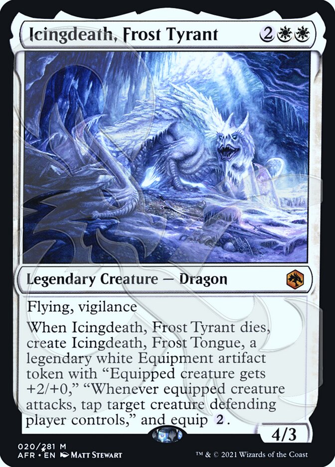 Icingdeath, Frost Tyrant (Ampersand Promo) [Dungeons & Dragons: Advent
