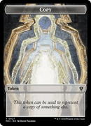 Copy // Zombie Double-Sided Token [Murders at Karlov Manor Commander Tokens]