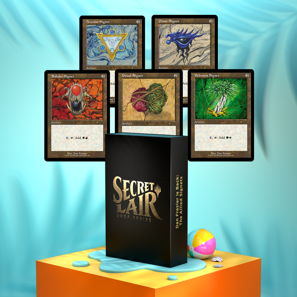 MTG secret lair Dan Frazier セット 計10枚 MTG secret lair Dan