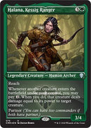 Halana, Kessig Ranger (Foil Etched) [Commander Legends]