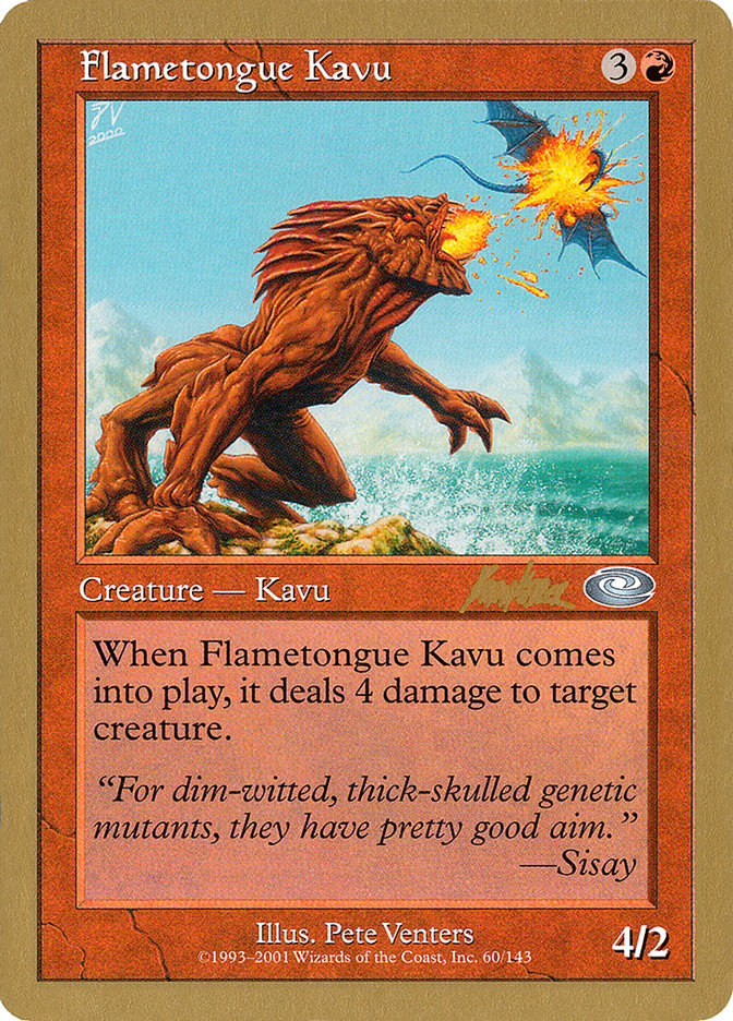 mtg kavu cards Howler | Apocalypse Foil it enters the battlefield with three +1/+1 counters on it and with trample. Kavu Predator | Masters 25