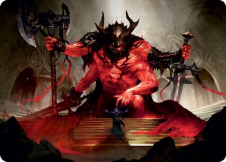 Awaken the Blood Avatar Art Card [Strixhaven: School of Mages Art Seri Awaken the Blood Avatar Art Card [Strixhaven: School of Mages Art Seri