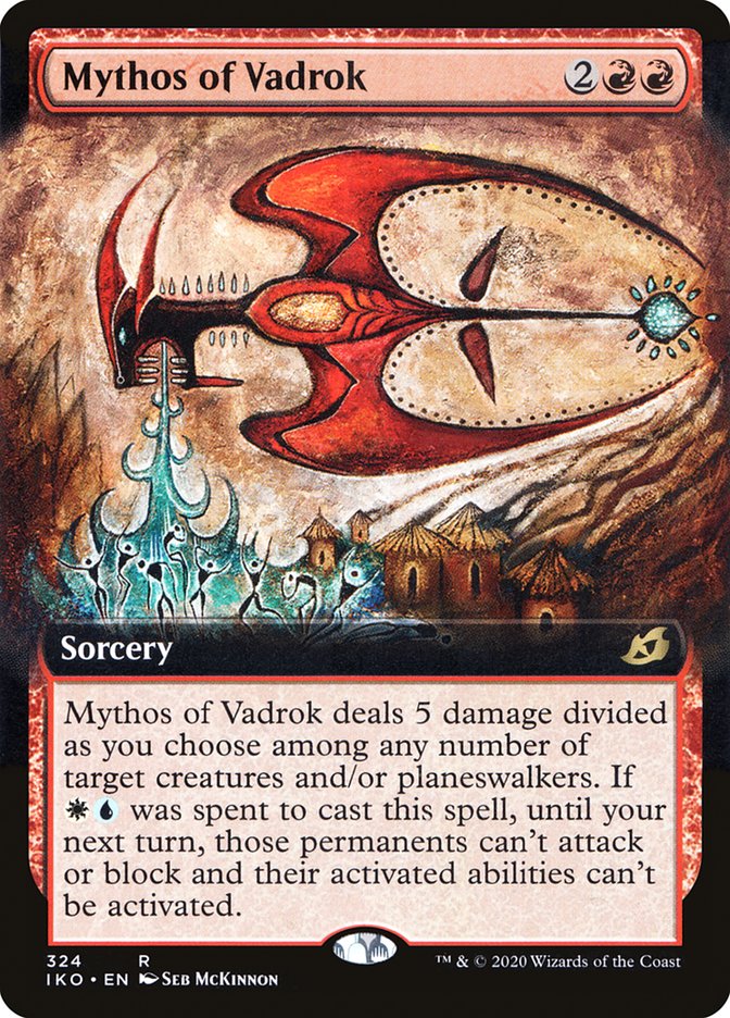 Mythos of Vadrok (Extended Art) [Ikoria: Lair of Behemoths]