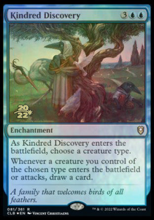 Kindred Discovery [Commander Legends: Battle for Baldur's Gate Prerele Kindred Discovery [Commander Legends: Battle for Baldur's Gate Prerele