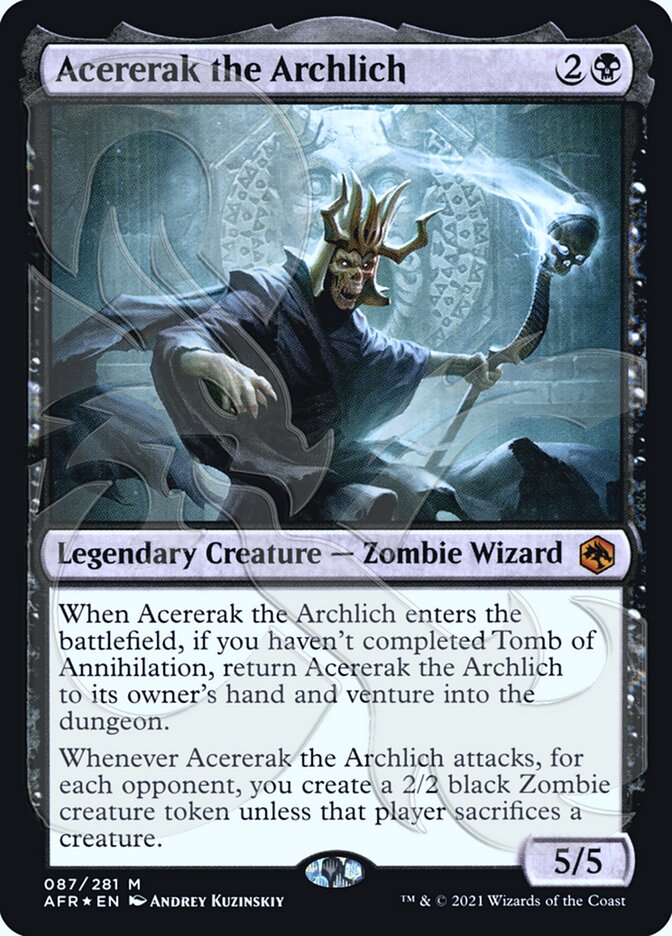 Acererak the Archlich (Ampersand Promo) [Dungeons & Dragons: Adventure