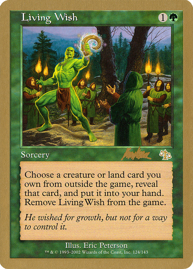 wish cards mtg Djinn of Wishes - Single Card Exile Golden Wish. Magic the Gathering Judgment Single
