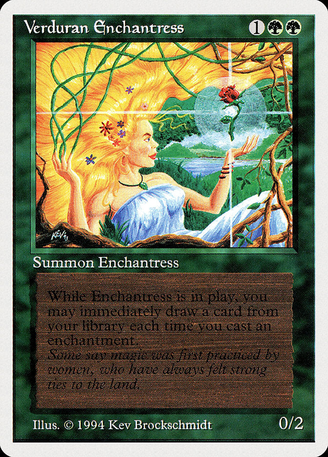 Verduran Enchantress [Summer Magic / Edgar]