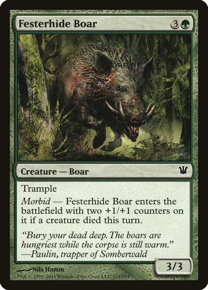 Festerhide Boar [Innistrad]