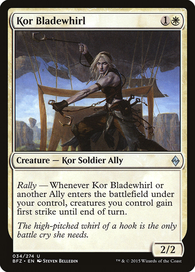 Kor Bladewhirl [Battle for Zendikar]