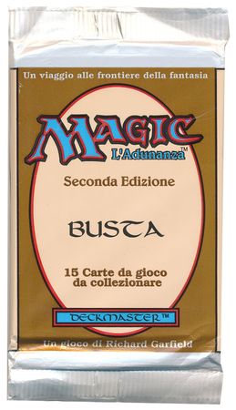 italian revised booster box Revised Edition 3ED Italian Booster Pack